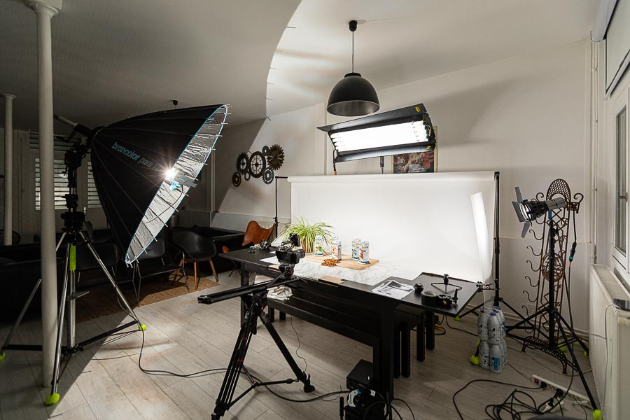 Packshoot photo video